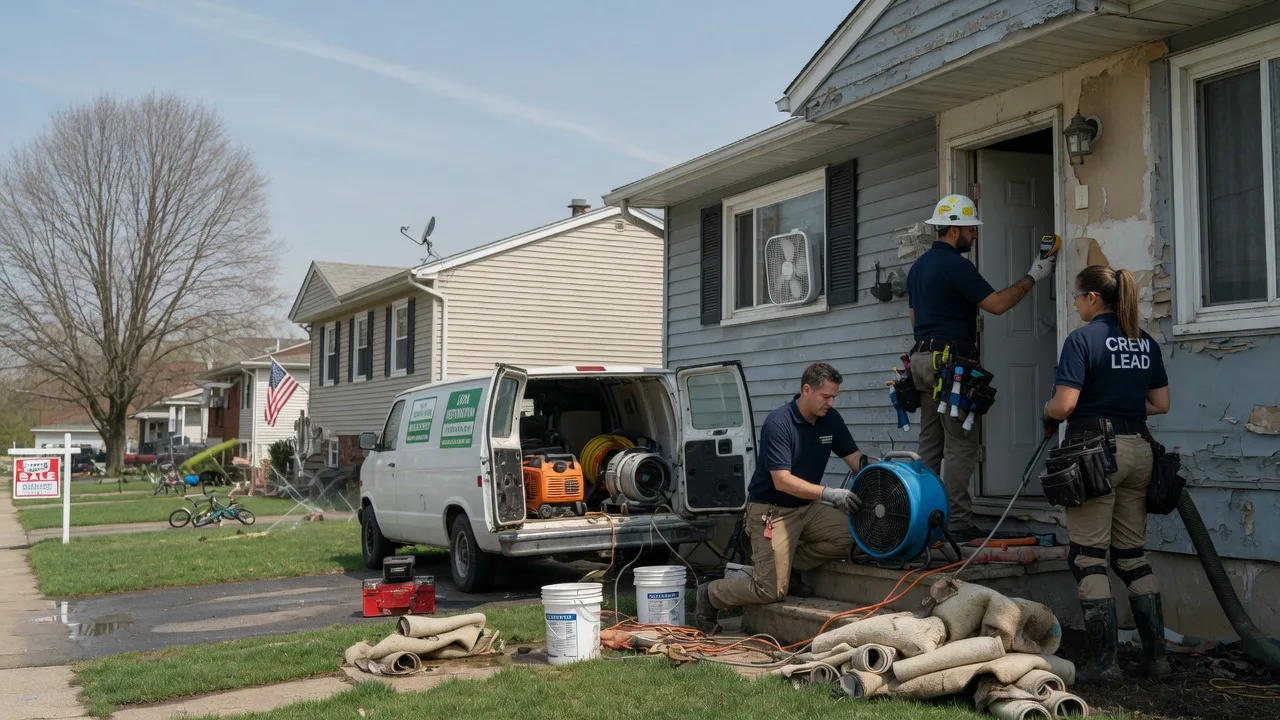 Flood Cleanup in Westville, OK near me